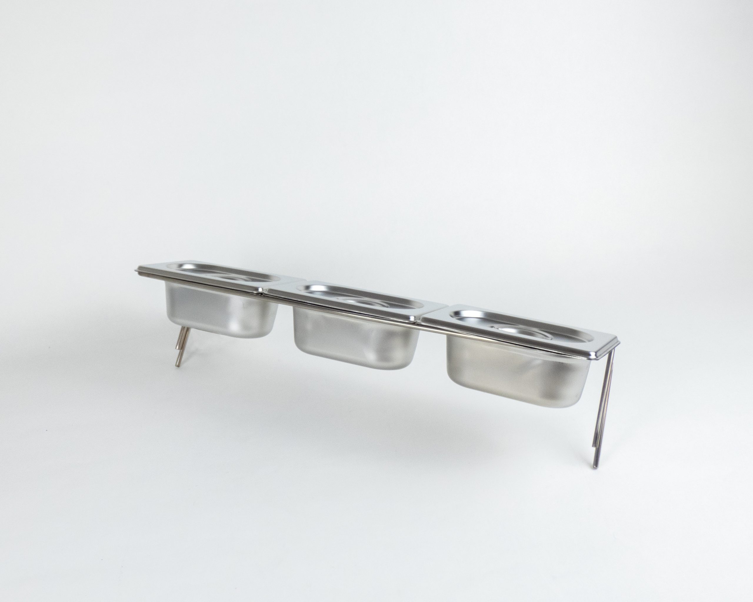 Condiment Rail with 3 x Condiment Container & Lid - Image 4